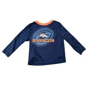 2T Toddler Long Sleeved Broncos Shirt